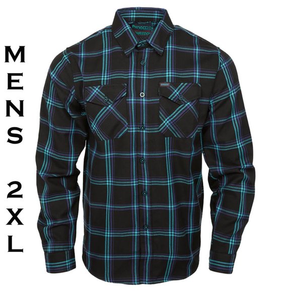 DIXXON FLANNEL x SHREDDY Flannel Shirt Collab - Gen 3 - Men's 2XL - Picture 1 of 6